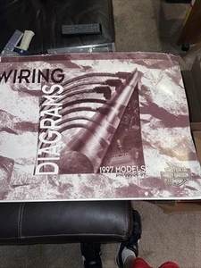 1997 Harley Davidson Official Factory 1997 Models Wiring Diagrams 99949-97 - Picture 1 of 9