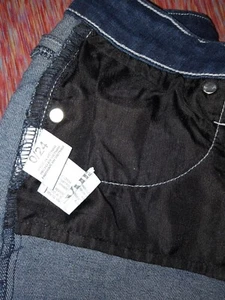 Girls Faded Out Fashionable Blue Jean Shorte - Picture 1 of 4