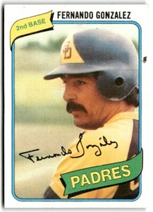 1980 Topps Fernando Gonzalez San Diego Padres #171