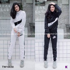 nike tracksuit womens set
