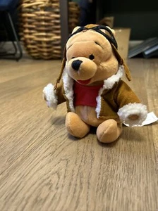Pooh's High Flyers Beanie Disney NWT 20cm Plush Soft Toy - Picture 1 of 2