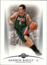 2008-09 Topps Hardwood Milwaukee Bucks Basketball Card #2 Andrew Bogut