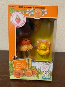 Pastel corto de fresa vintage flor de azahar con mermelada Kenner 1982 nuevo en caja - Imagen 1 de 16
