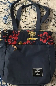 Stussy X Herschel Supply Co Harvest Tote Bag Blue - Picture 1 of 6