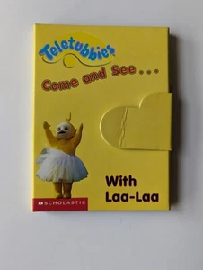 Teletubbies Come And See Laa Laa's Book Of Yellow Scholastic HTF 90s Y2K Vintage - Picture 1 of 4