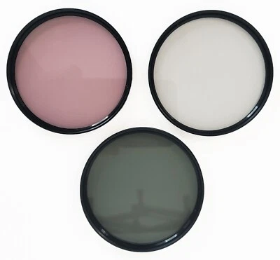 Crystal Optics VO300 72R 72mm Digital Camera 3-piece Filter Kit Limited Edition - Image 1 of 4