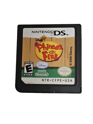 Только картридж - Nintendo DS - Phineas and Ferb - протестирован - Изображение 1 из 2