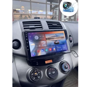 For Toyota RAV4 2007-2012 Apple Carplay Android 12 Car GPS Radio Stereo BT Wifi - Picture 1 of 12