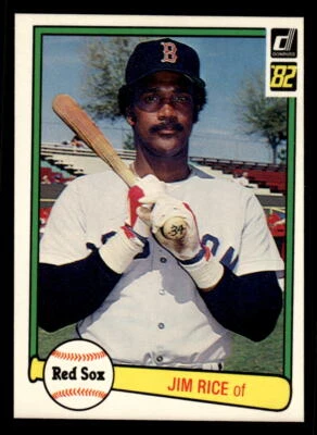 Jim Rice 1982 Donruss #200 Boston Red Sox - Image 1 of 2