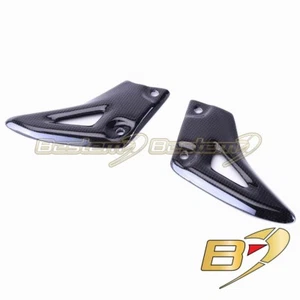 2011-2015 Speed Triple 1050 pie trasero montaje clavija tacón placa protectora fibra de carbono - Imagen 1 de 4