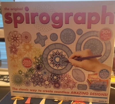The Original Spirograph Design Set 30+ Pieces Drawing Set New - Image 1 of 4