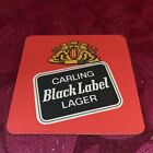 BREWERIANA - CARLING BLACK LABEL - LAGER BEER - FROM THE 70S - BEER MAT - T42