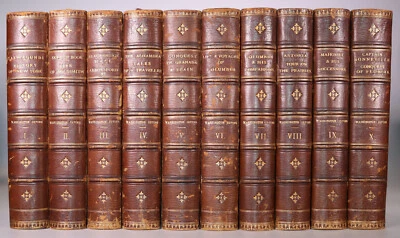 1871 The Works of Washington IRVING 20 Works in 10 Volumes Later Editions - Image 1 of 4