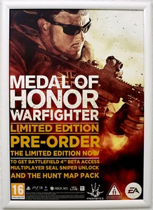 Medal of Honor Warfighter RARE PS3 XBOX 360 42cm x 59cm Promotional Poster #2 - Picture 1 of 1