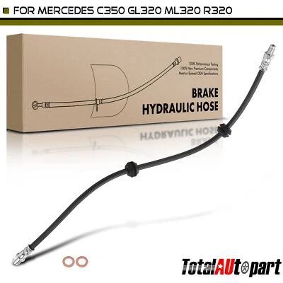 Manguera hidráulica de freno para Mercedes-Benz C350 2009 R320 2007-2009 trasera derecha o derecha Foto 1 de 4