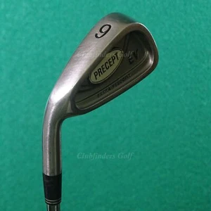 LH Precept EV Extra Velocity Single 6 Iron Factory True Temper Steel Regular - Picture 1 of 2