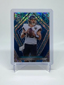 2020 Panini Spectra Gardner Minshew II Neon Blue /60 Jacksonville Jaguars - Picture 1 of 2
