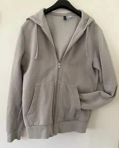 H&M Hoodie mit Reißverschluss grau klein - Bild 1 von 6