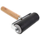  Hard Rubber Rollers for Craft Work Ink Scrapbooking Tools Wooden Handle