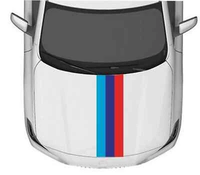 Calcomanías protectoras BMW Bonnet Stripe Gráficos Cualquier Modelo Rendimiento M Foto 1 de 4