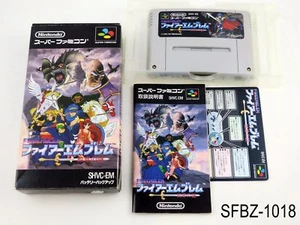 Completo Fire Emblem 3 Monsho no Nazo Super Famicom Importación Japonesa JP Vendedor de EE. UU. - Imagen 1 de 11