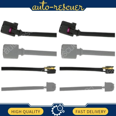 4x Sensor de desgaste de pastillas de freno de disco delanteras traseras para Porsche Cayenne 2011~2018 Foto 1 de 4