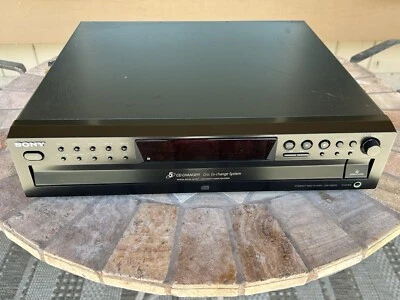 Reproductor cambiador de CD Sony CDP-C365 5 discos sin control remoto probado Foto 1 de 4