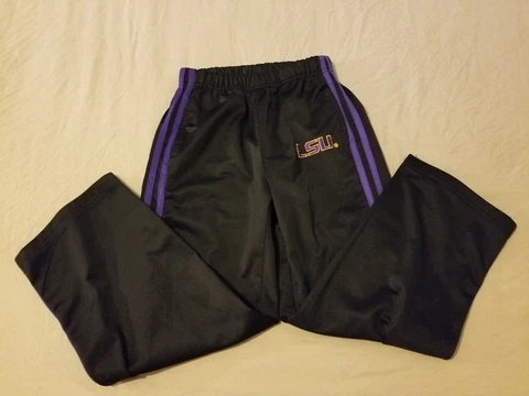 Boys Colosseum LSU Tigers Pants XL Black Athletic Cover