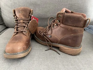 Justin Men's SE465 Electrical Hazard Protection Waterproof Lace-up Work Boots 9D - Picture 1 of 5