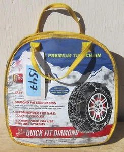 LES SCHWAB 1547 Quick Fit Diamond Pattern TIRE CHAINS - Picture 1 of 2