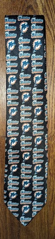 Miami Dolphins Necktie NFL Tie Ralph Marlin & Company 2006 Cover