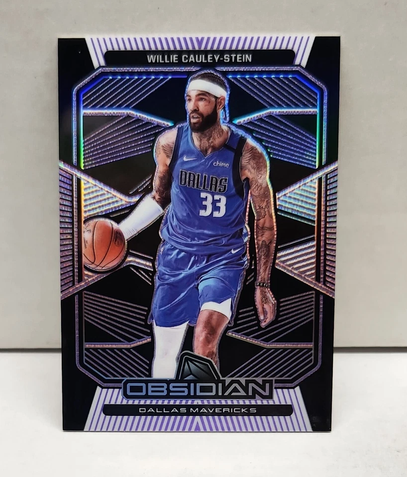 WILLIE CAULEY-STEIN 2019-20 Obsidian PURPLE ~ #'d /75 ~ MAVERICKS - Image 1 of 2