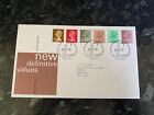 Great Britain 1982 New Definitive Values First Day Cover Postmark Windsor