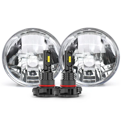 Par de luces antiniebla de parachoques transparentes para Chevrolet Silverado 2500 2015-2018 Foto 1 de 4