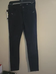 Supplies Mid Rise Skinny Jeans Sz 6 Black - Picture 1 of 6