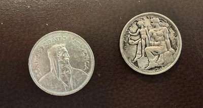 2 Swiss 5 Francs Silver! 1948 And 1953! - Image 1 of 2