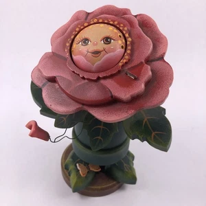 Blumenräuchermann aus Deutschland Original HolzKnoddl - lesen - Bild 1 von 6