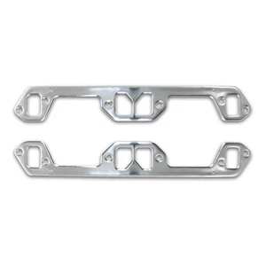 Patriot Header Gasket 66037; Seal-4-Good Rect Port, Alum for Chrysler 273-360 LA - Picture 1 of 3