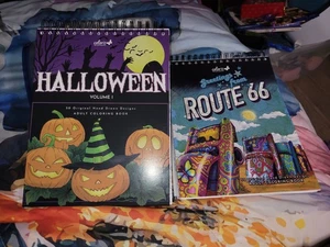 Halloween und ROUTE 66 ColorIt Malbücher für Erwachsene - Bild 1 von 5