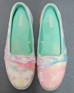 Skechers Shoes Womens Size 10 Multicolor Tie Dye Goga Mat Slip On Comfort 136304 - Picture 1 of 6