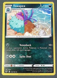 Carta collezionabile Pokémon Toxapex 115/195 - Foto 1 di 5