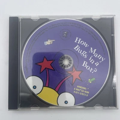 How Many Bugs In A Box PC CD Rom-Rare Vintage-Un-Tested - Image 1 of 4