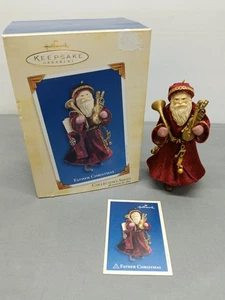 Vintage 2005 Hallmark Keepsake Ornament - FATHER CHRISTMAS Series #2 - Picture 1 of 13