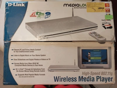 Reproductor multimedia digital D-link modelo DSM-320 - inalámbrico Foto 1 de 3