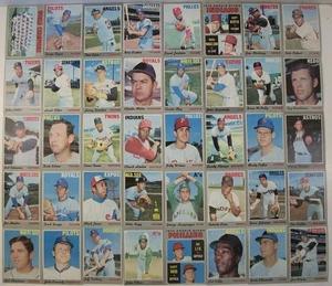 1970 TOPPS BASEBALL KARTEN LOT 1-60 SERIE "40" JEDER VERSCHIEDENE SPIELER DIE MEISTEN SEHR GUTER ZUSTAND/EX + - Bild 1 von 13