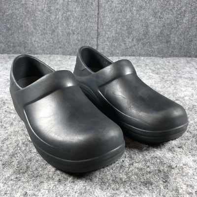 Zuecos Crocs para mujer talla 10 negros Neria Pro II antideslizantes trabajo enfermería 205384 Foto 1 de 4