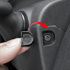 2x Car Steering Wheel Screw Cover Protective For Toyota Sienna Granvia 2022 2023 - Picture 1 of 9