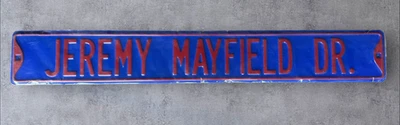 Jeremy Mayfield Dr. Heavy Metal Street Sign; New, Fast Shipping! - Image 1 of 4