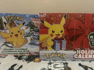 2 Pokemon Holiday Limited Edition Advent Calendar -  NEW! - Image 1 of 3