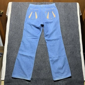 Vintage 1980 Levi’s Orange Tab Flare Bell Bottom Jeans Fits 32x32 High Rise 70’s - Picture 1 of 20